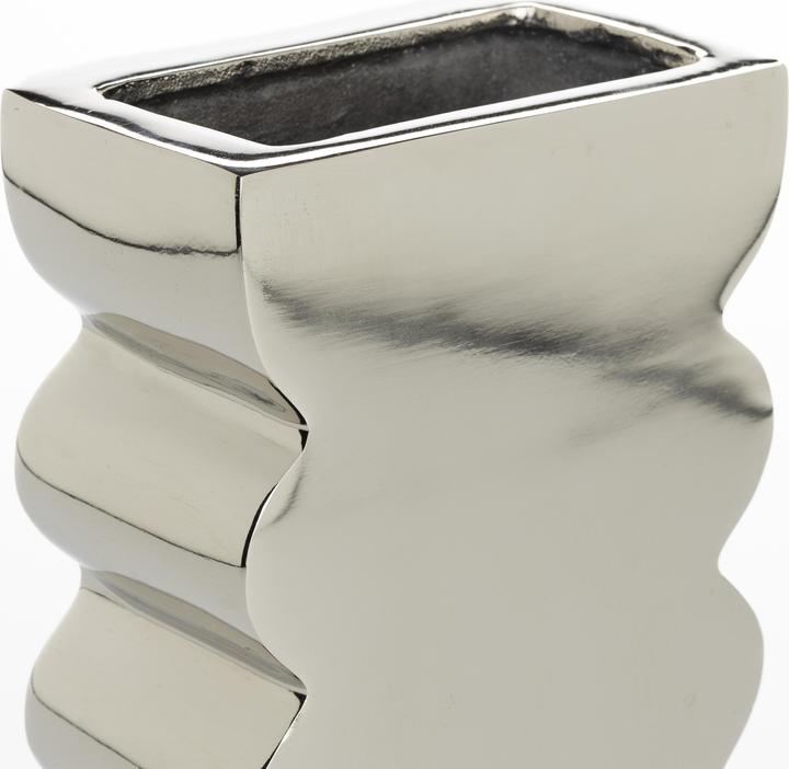 Image du produit Zuiver Vase Curves S Shiny Silver (1 x, 11 x 6 cm)