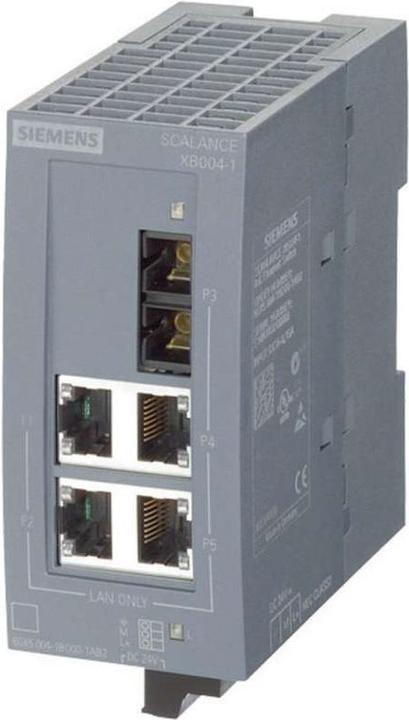 Actual product image Siemens PLC Ethernet switch XB004-1 (4 Ports)