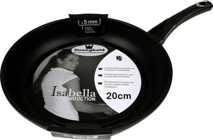 Immagine prodotto Stronghold Padella a induzione con rivestimento in ceramica, 20 cm (20 cm, Padella per friggere, Alluminio pressofuso)