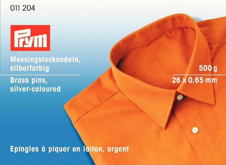 Immagine prodotto Prym Spinotti n. 103, argento 0,65 x 26 mm, confezione da 500 g, ottone