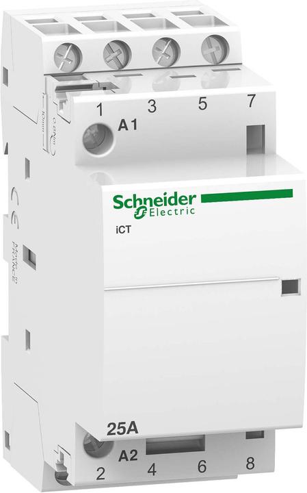 Schneider Electric Contacteur Acti9 iCT 25A 4NO 220/240Vac