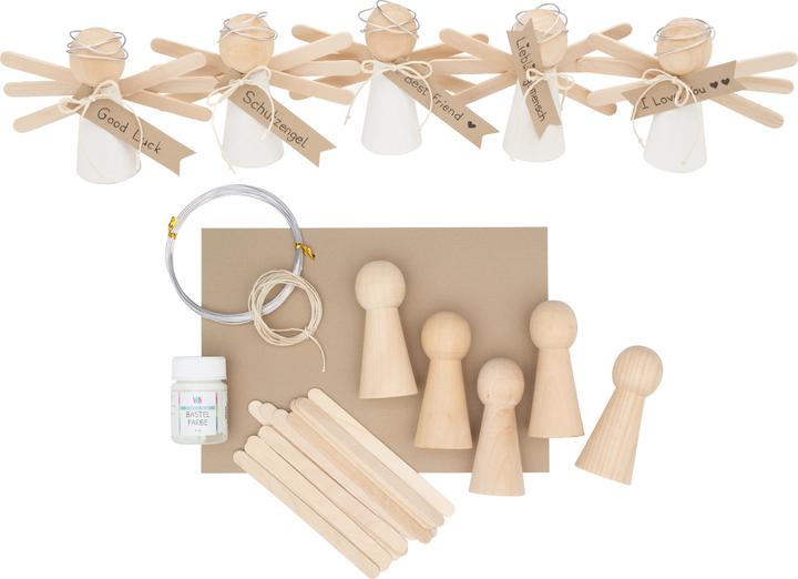 Produktbild VBS Bastelset "Schutzengel", 5 Stück