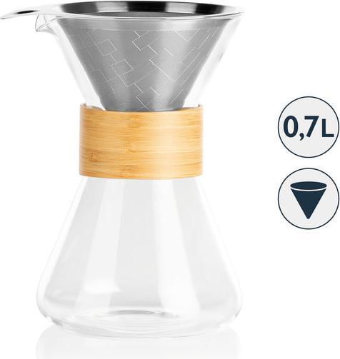 Image du produit Beem Cafetière Pour Over, 0.7 l, Transparent (0.70 l)