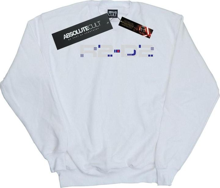Star Wars The Rise Of Skywalker R2D2 Text Logo Sweatshirt (L)