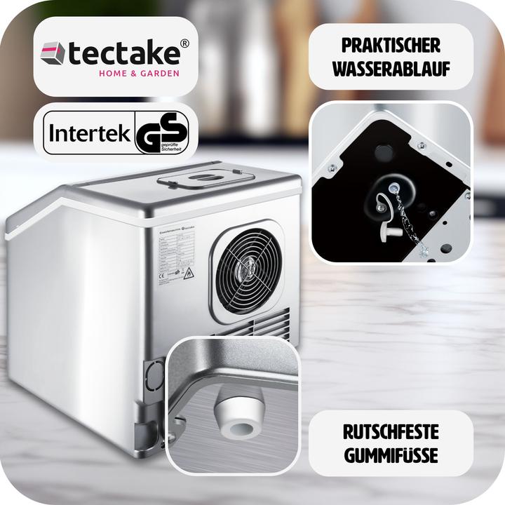 Actual product image tectake Ice cube machine (CH plug)