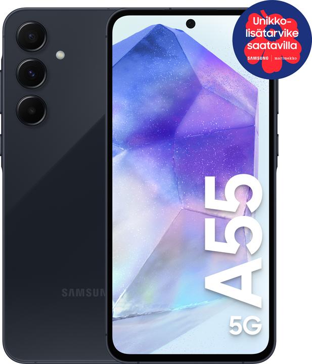 Samsung Galaxy A55 Enterprise Edition (128 GB, Awesome Navy, 6.60", Hybrid Dual SIM + eSIM, 50 Mpx, 5G)