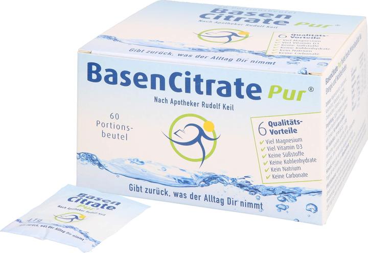 Immagine prodotto Madena AlcalinoCitrato puro secondo il farmacista Rudolf Keil bustine, 60 pezzi. bustine (60 Pezzo/i, Bustina, 4.10 g)