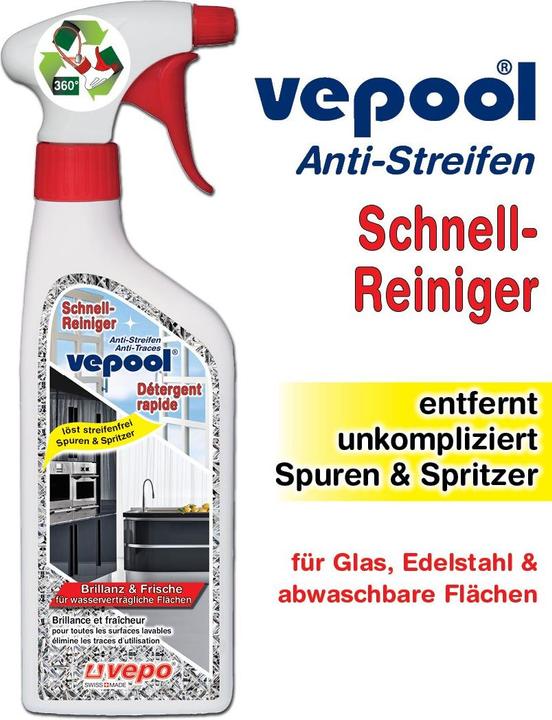 Actual product image Vepool Antistripe quick cleaner refill