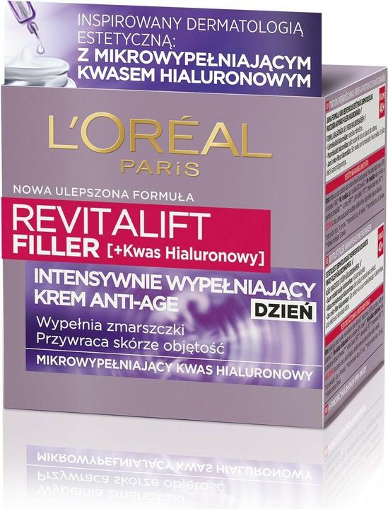 Image du produit L'Oréal Paris L'Oréal Revitalift Filler (HA) crème visage à l'acide hyaluronique 50ml (50 ml, Crème de jour)
