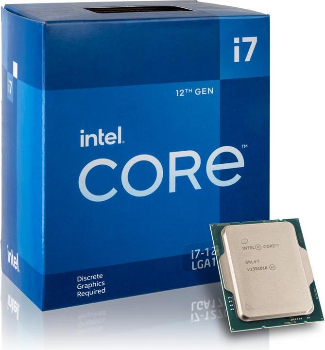 Produktbild Intel Core i7-12700F (LGA 1700, 2.10 GHz, 12 -Core)