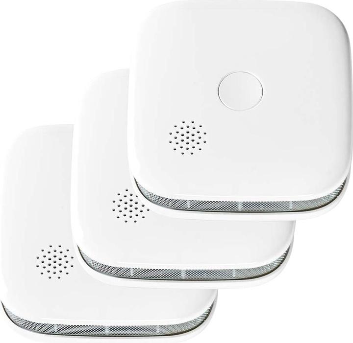 Produktbild Nedis SmartLife Rauchmelder | Wi-Fi | Batteriebetrieben | Sensorlebensdauer: 10 Jahre | EN 14604 | M