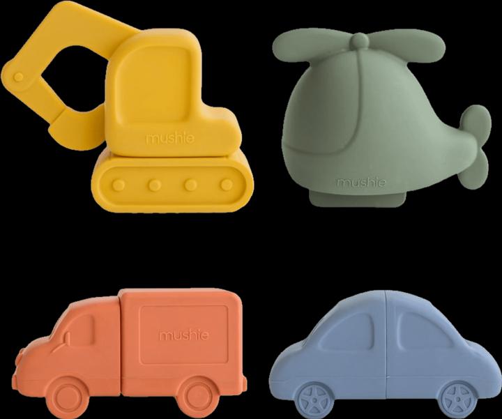 Produktbild Mushie Badespielset Fahrzeuge