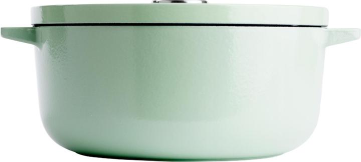 Image du produit KitchenAid braadpan émail 26cm - pistache groen - limited edition (26 cm, Cocotte + faitout, Fonte)