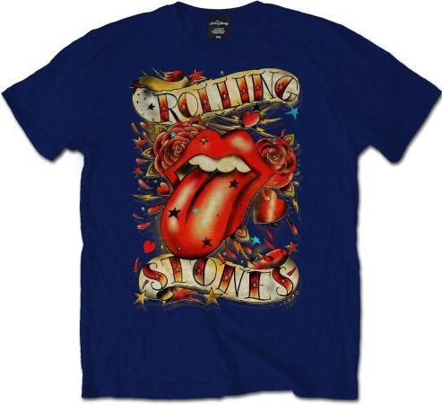 Immagine prodotto The Rolling Stones Tongue & Stars Navy Uomo (S)