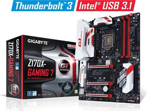 Produktbild Gigabyte Z170X-Gaming 7 (LGA 1151, Intel Z170, ATX)