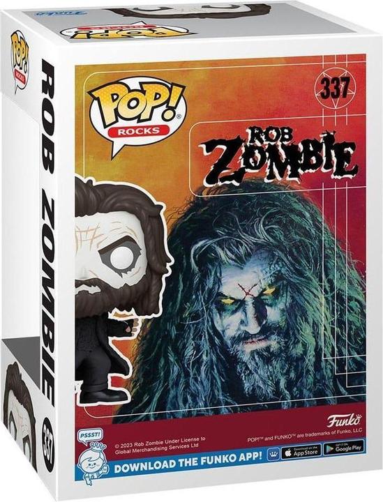 Actual product image Funko Rob Zombie POP! Rocks Vinyl Figurine Dragula 9 cm