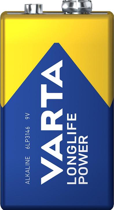 Produktbild Varta LONGLIFE Power (1 Stk., 9V Block, 580 mAh)