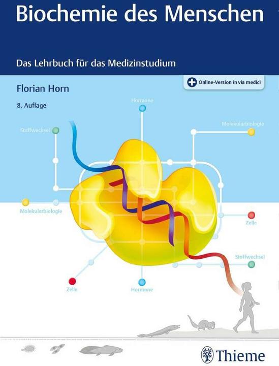 Actual product image Biochemie des Menschen (German, Florian Horn, 2020)