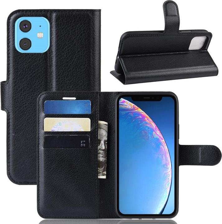 Cover-Discount Leder Hülle mit Kartenfach (Apple iPhone 11)