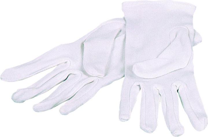 Produktbild Unigloves Baumwoll-Handschuhe weiss 12 Paar, Grösse 11 (11)