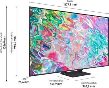 Actual product image Samsung GQ75Q70BAT (75", Q70B, QLED, 4K, 2022)