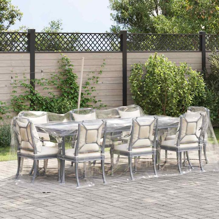 Image du produit VidaXL Bâche transparente avec oeillets 2x6 m PVC Bâche transparente (200 x 600 cm)