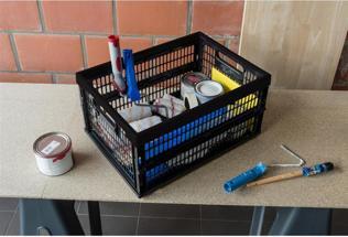 Actual product image Curver Shopbox 34L Black