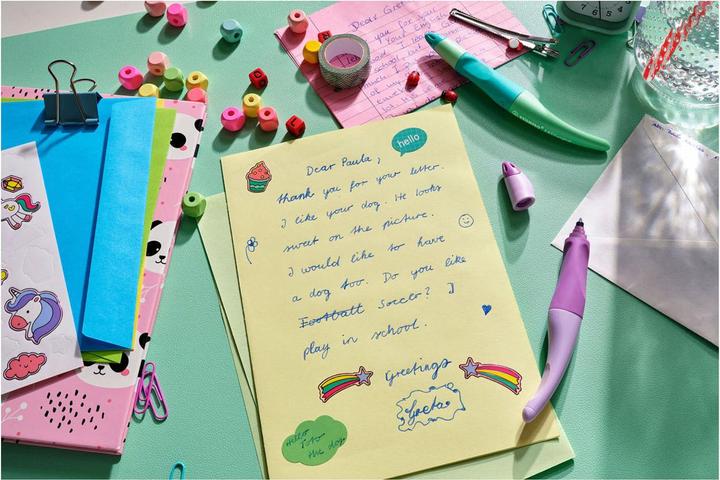 Actual product image STABILO EASYoriginal Pastel rollerball for left-handers (Pastel blue, 1 x)