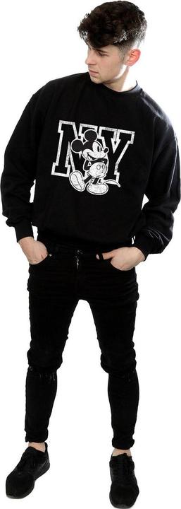 Actual product image Disney Mens Mickey Mouse NY Kicking Sweatshirt (XL)