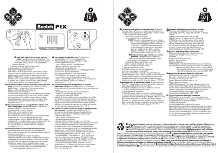Nährwerte und Zutaten Scotch Scotch-Fix Extreme Outdoor (19 mm)