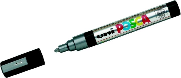 Immagine prodotto Posca Marchio PC-5M a punta tonda (Argento, 2.50 mm, 1 x)