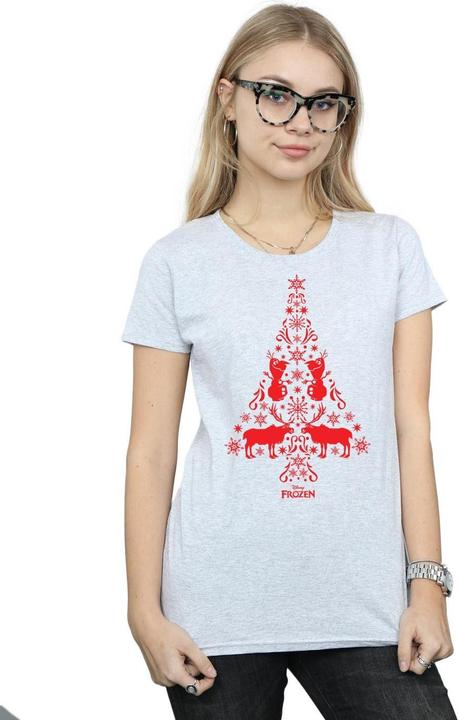 Image du produit Disney - T-shirt FROZEN CHRISTMAS TREE - Femme (XXL)