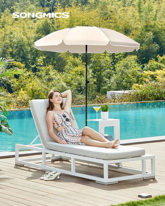 Produktbild Songmics Sonnenschirm für Strand (2 m)