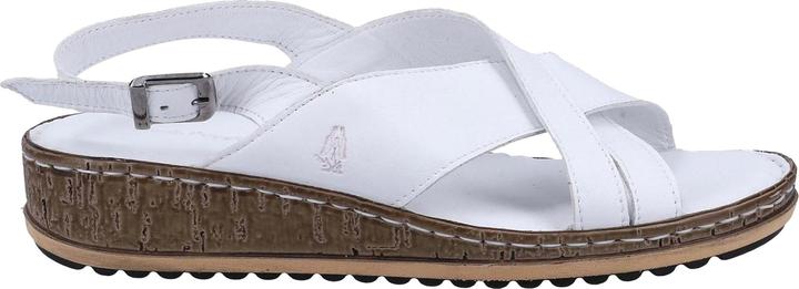 Immagine prodotto Hush Puppies Sandalo Elena con zeppa in pelle (40)