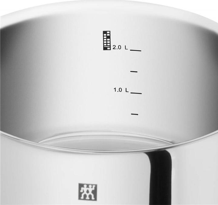 Actual product image Zwilling Passion saucepan w. lid Ø24 cm / 6l (Promo 2019) (24 cm, Pot, Stainless steel)