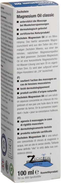 Image du produit Zechstein Huile de magnésium (nouveau) (100 ml)