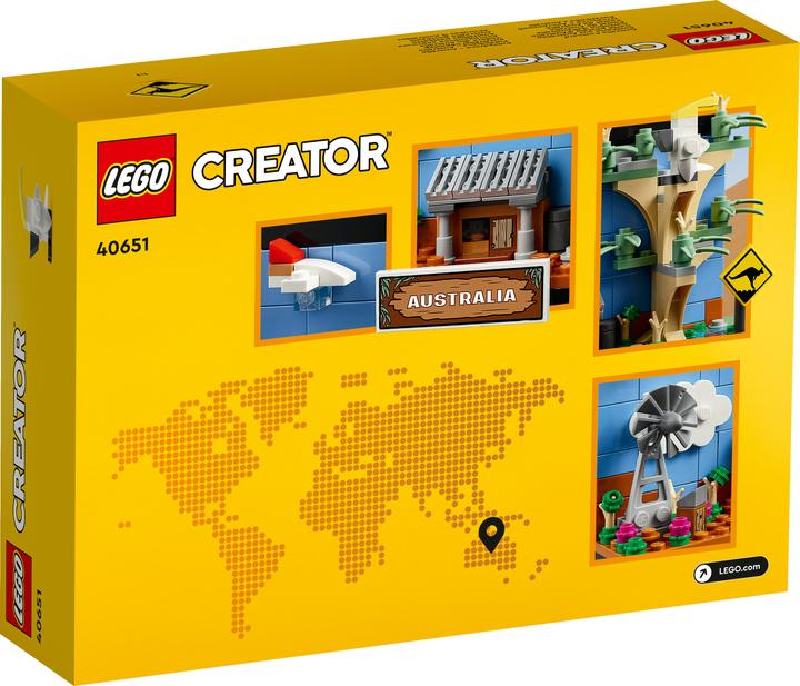 Image du produit LEGO Carte postale d'Australie (40651, LEGO Creator Expert, LEGO difficiles à trouver)