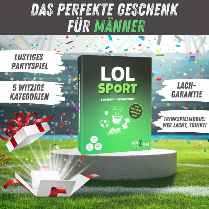 Image du produit Anzen Spiele ANZEN - LOL SPORT - Interdit de rire (Allemand)