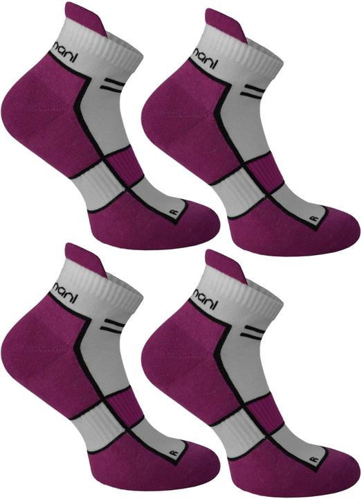 Image du produit Normani 4 paires de baskets de course avec talonnière (paquet de 4, 35 - 38)