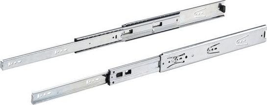 Image du produit Hettich Schubladenschiene Vollauszug 350 mm chromatiert 2 Stück