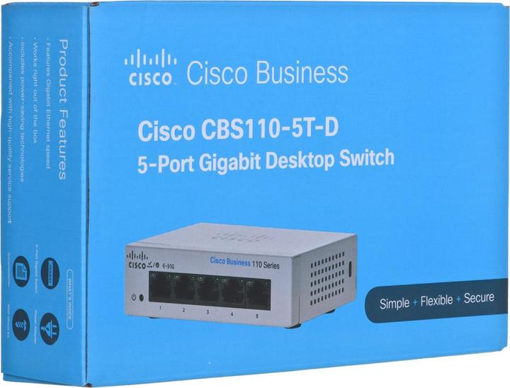 Produktbild Cisco CBS110-5T-D-EU (5 Ports)