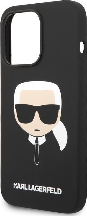 Image du produit Karl Lagerfeld iPhone 14 Pro MagSafe Compatible Case Liquid Silicone Karl Head (Apple iPhone 14 Pro)