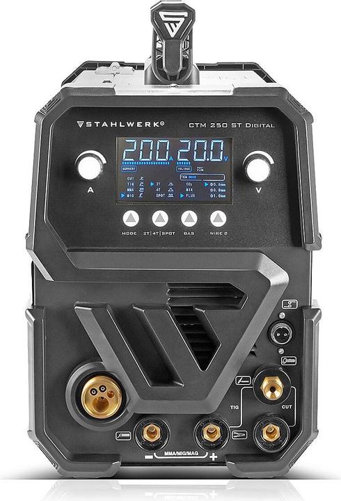 Immagine prodotto Stahlwerk CTM-250 ST Saldatrice combinata digitale 5-in-1 con inverter da 200 A
