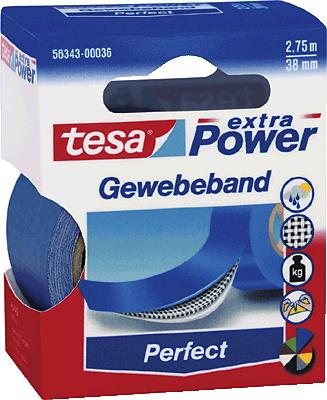 Produktbild tesa EXTRA POWER PERFECT Gewebeband, gewebeverstärktes Ductape (38 mm)