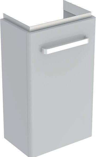 Immagine prodotto Geberit Keramag Lave-mains Armoire basse Renova Nr. 1 Comprimo Nouveau 348x604x222mm Gris clair mat/gris cla (27,5 x 39 x 66 cm)