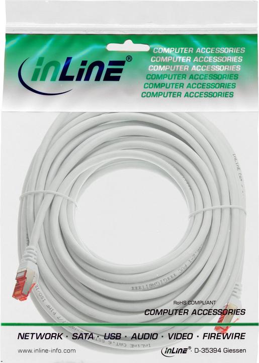 Actual product image InLine Patch cable (S/FTP, CAT6, 40 m)