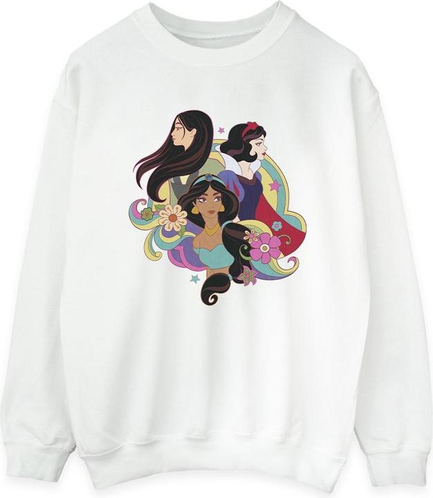 Disney Princess Mulan Jasmine Snow White Sweatshirt (XL)