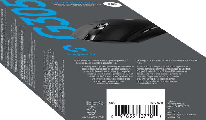 Actual product image Logitech G G305 Lightspeed (Wireless)