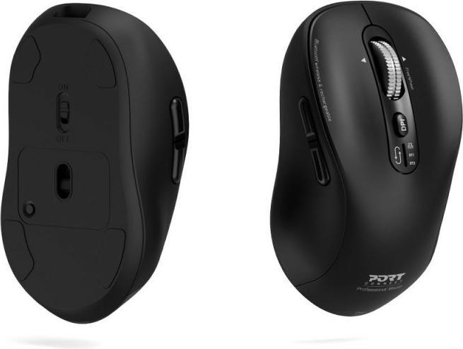 Actual product image Port Designs Mouse Rechargeable Bluetooth Combo Pro Type C (Wireless)
