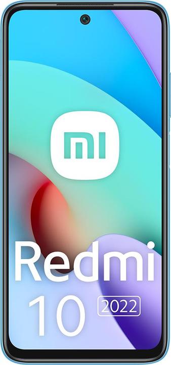 Produktbild Xiaomi Redmi 10 2022 (128 GB, Sea Blue, 6.50", Dual SIM, 50 Mpx, 4G)